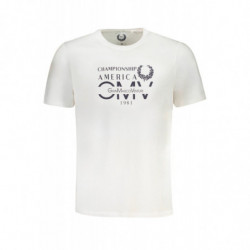 CAMISETA MANGA CORTA HOMBRE GIAN MARCO VENTURI BLANCO