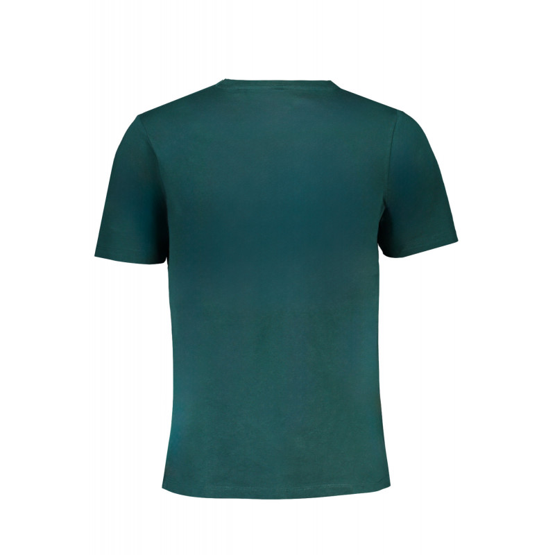 GIAN MARCO VENTURI GREEN MEN'S SHORT SLEEVED T-SHIRT