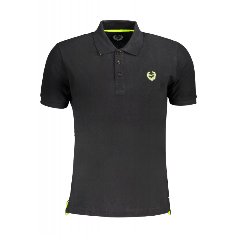 POLO DE MANGA CORTA NEGRO PARA HOMBRE GIAN MARCO VENTURI