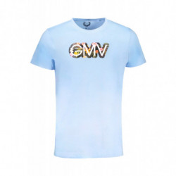 GIAN MARCO VENTURI HERREN-KURZÄRMELIGES T-SHIRT BLAU