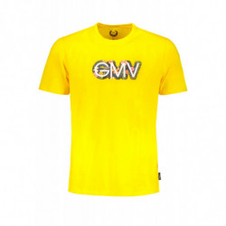 GIAN MARCO VENTURI T-SHIRT MANICHE CORTE UOMO GIALLO
