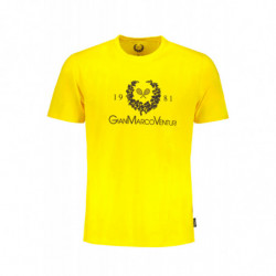 T-SHIRT MANCHES COURTES HOMME GIAN MARCO VENTURI JAUNE