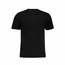 GIAN MARCO VENTURI HERREN-KURZÄRMELIGES T-SHIRT SCHWARZ