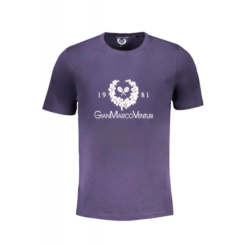 T-SHIRT MANCHES COURTES HOMME GIAN MARCO VENTURI BLEU