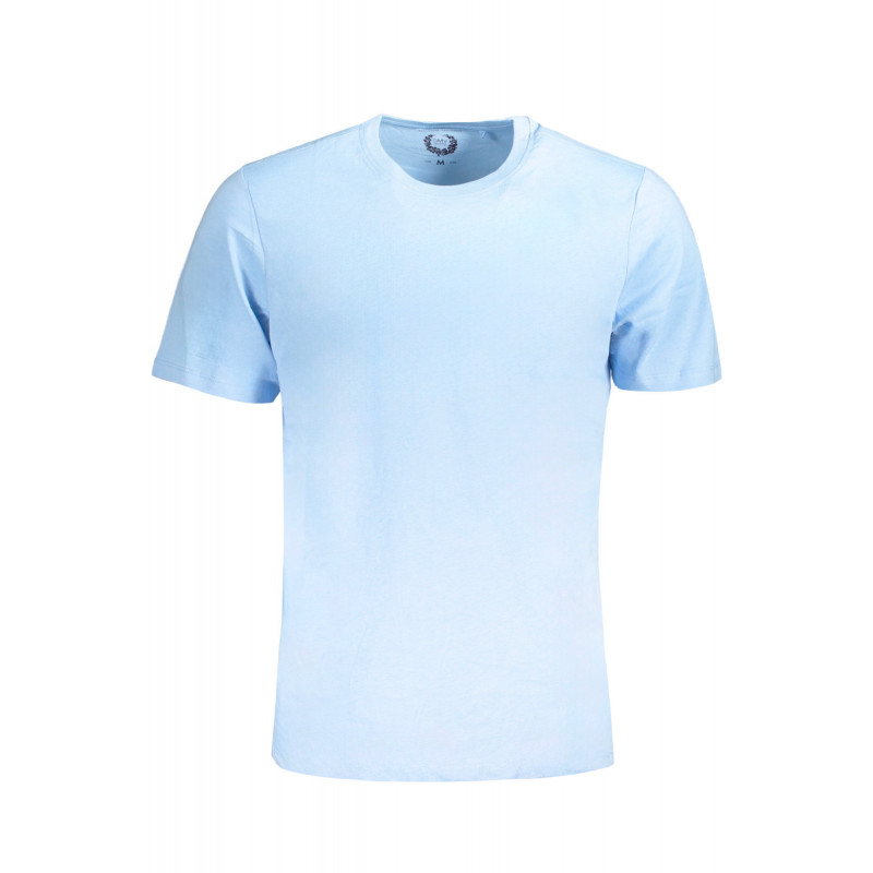 GIAN MARCO VENTURI MEN'S SHORT SLEEVED T-SHIRT BLUE
