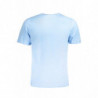 GIAN MARCO VENTURI MEN'S SHORT SLEEVED T-SHIRT BLUE