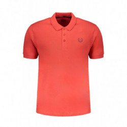 GIAN MARCO VENTURI ROTES KURZÄRMELIGES POLOSHIRT FÜR HERREN