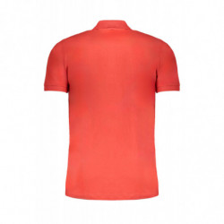 POLO MANCHES COURTES ROUGE GIAN MARCO VENTURI HOMME