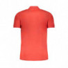 POLO MANCHES COURTES ROUGE GIAN MARCO VENTURI HOMME