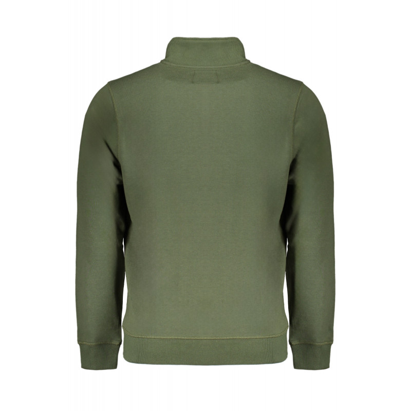 SUDADERA DE HOMBRE CON CREMALLERA VERDE GIAN MARCO VENTURI