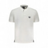 POLO BLANC MANCHES COURTES HOMME GIAN MARCO VENTURI