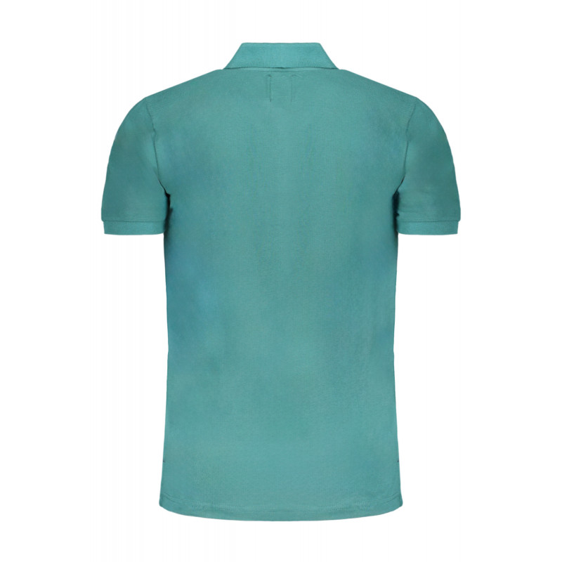 GIAN MARCO VENTURI GRÜNES KURZÄRMELIGES HERREN-POLOSHIRT