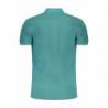 GIAN MARCO VENTURI GRÜNES KURZÄRMELIGES HERREN-POLOSHIRT