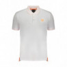 GIAN MARCO VENTURI WEISSES KURZÄRMELIGES POLOSHIRT FÜR HERREN
