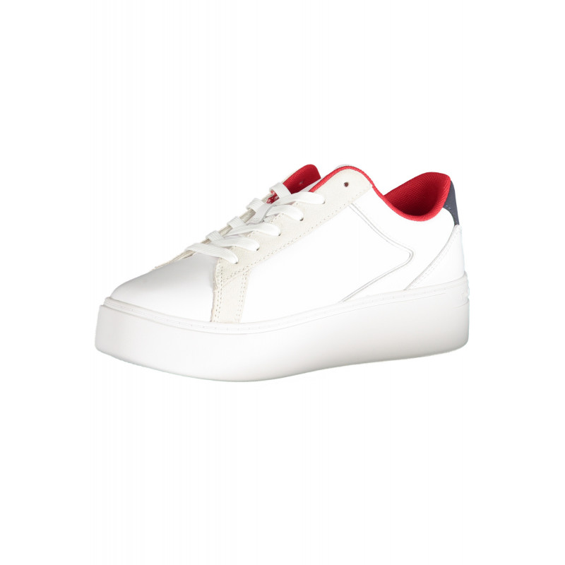 CHAUSSURES DE SPORT POUR FEMMES TOMMY HILFIGER BLANCHES