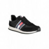 CHAUSSURES DE SPORT POUR HOMMES TOMMY HILFIGER NOIRES