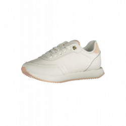 TOMMY HILFIGER WHITE WOMEN'S SPORTS SHOES