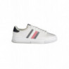 CHAUSSURES DE SPORT BLANCHES TOMMY HILFIGER POUR HOMMES