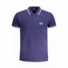 CAVALLI POLO MANCHES COURTES HOMME CLASS BLEU