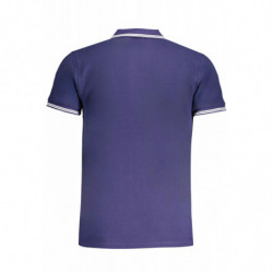 CAVALLI POLO MANCHES COURTES HOMME CLASS BLEU