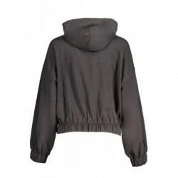 TOMMY HILFIGER WOMEN'S ZIPLESS SWEATSHIRT BLACK