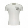 CALVIN KLEIN HERREN-KURZARM-T-SHIRT WEISS