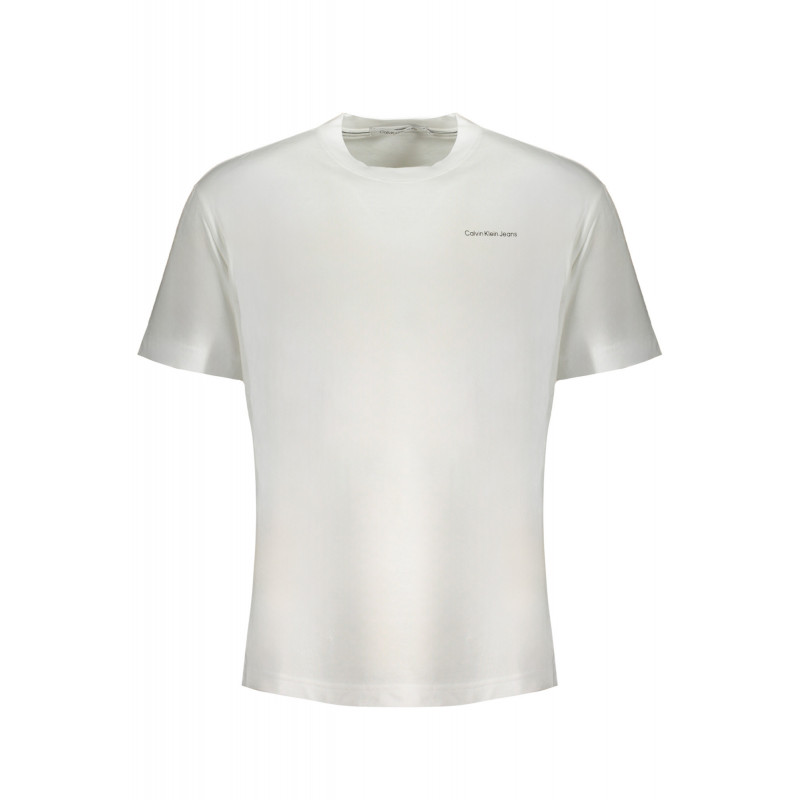 CALVIN KLEIN T-SHIRT À MANCHES COURTES HOMME BLANC