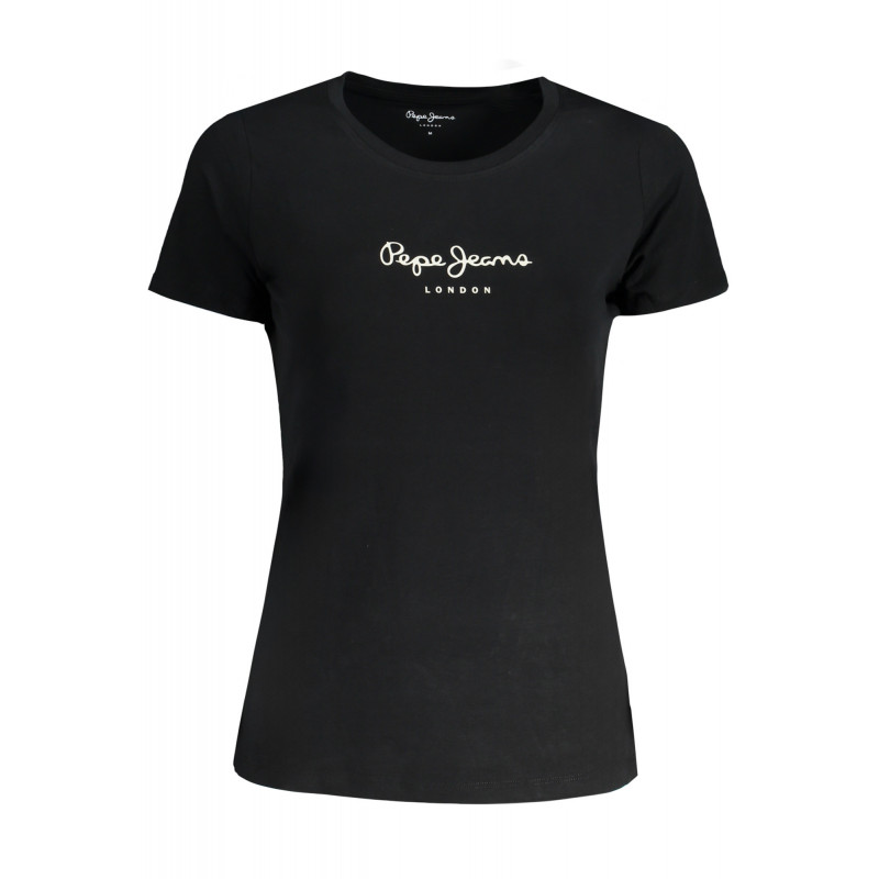 PEPE JEANS T-SHIRT À MANCHES COURTES FEMME NOIR