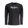 PEPE JEANS T-SHIRT MANICHE LUNGHE UOMO NERO