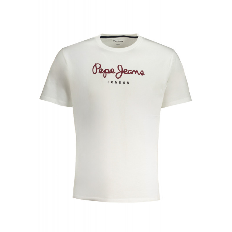 PEPE JEANS T-SHIRT À MANCHES COURTES HOMME BLANC