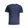 PEPE JEANS T-SHIRT MANICHE CORTE UOMO BLU