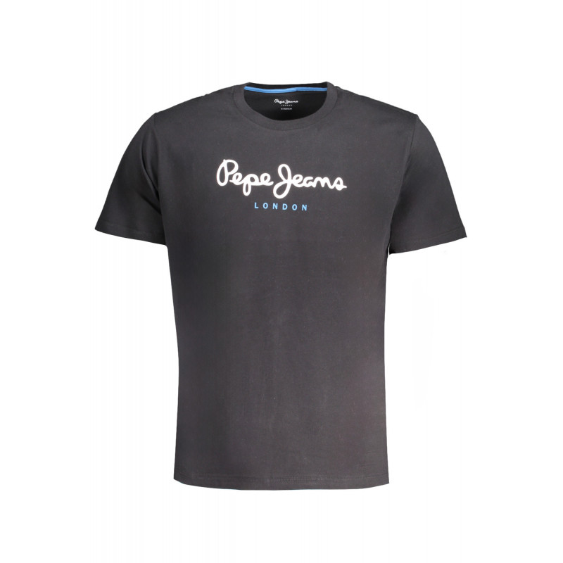PEPE JEANS HERREN-KURZARM-T-SHIRT SCHWARZ