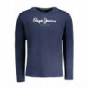 T-shirt à manches longues pour homme Pepe Jeans, bleu