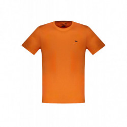 HARMONT & BLAINE HERREN-KURZARM-T-SHIRT ORANGE