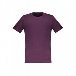 HARMONT & BLAINE MEN'S SHORT SLEEVE T-SHIRT PURPLE