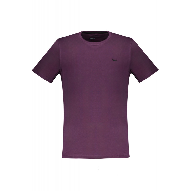 HARMONT & BLAINE MEN'S SHORT SLEEVE T-SHIRT PURPLE
