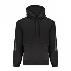CALVIN KLEIN SCHWARZES HERREN-SWEATSHIRT MIT ZIP-OUT