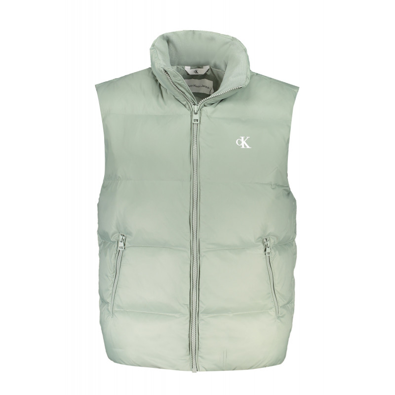 CALVIN KLEIN GRÜNES ÄRMELLOSES HERREN-JACKE