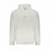 SUDADERA BLANCA SIN CREMALLERA CALVIN KLEIN HOMBRE