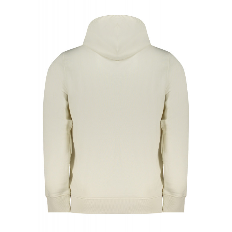 SWEAT-SHIRT SANS FERMETURE ÉCLAIR BLANC CALVIN KLEIN POUR HOMMES