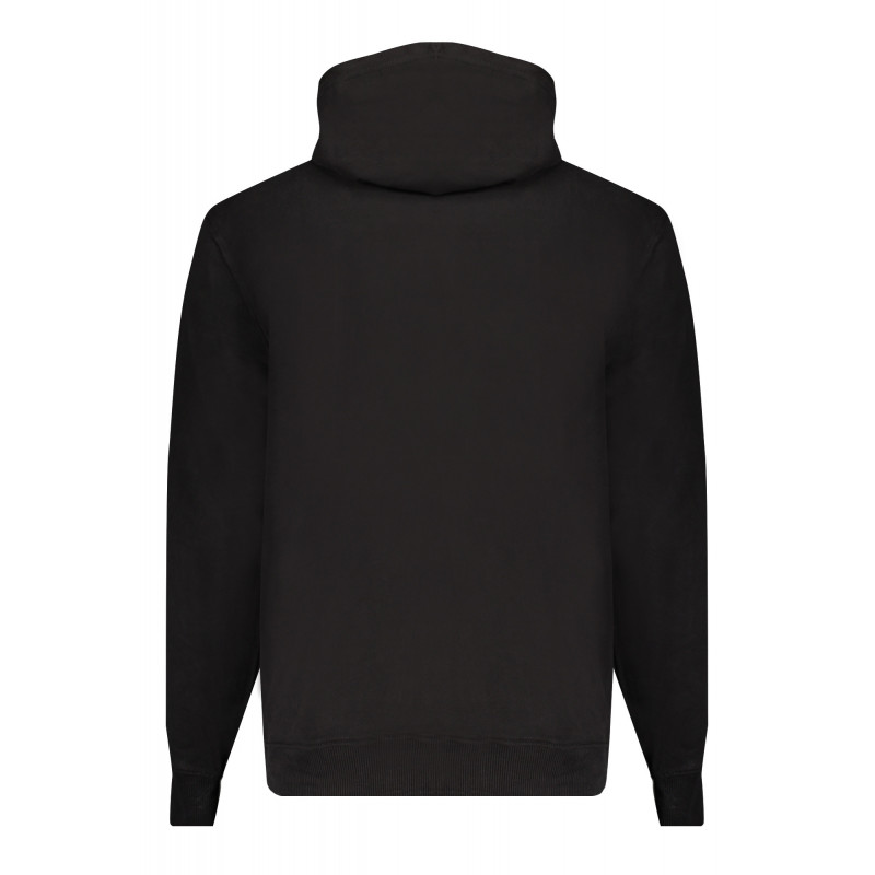 CALVIN KLEIN MEN'S BLACK ZIP-OUT SWEATSHIRT