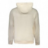 TOMMY HILFIGER MEN'S WHITE ZIPLESS SWEATSHIRT