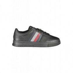 CHAUSSURES DE SPORT POUR HOMMES TOMMY HILFIGER NOIRES