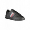 TOMMY HILFIGER BLACK MEN'S SPORTS SHOES