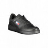 TOMMY HILFIGER BLACK MEN'S SPORTS SHOES