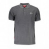 SLAZENGER KURZARM POLOSHIRT HERREN GRAU