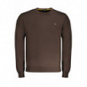 HARMONT & BLAINE MEN'S BROWN SWEATER
