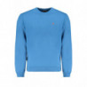 NAPAPIJRI BLAUES SWEATSHIRT FÜR HERREN MIT REISSVERSCHLUSS