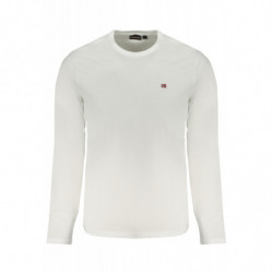 CAMISETA MANGA LARGA HOMBRE NAPAPIJRI BLANCO