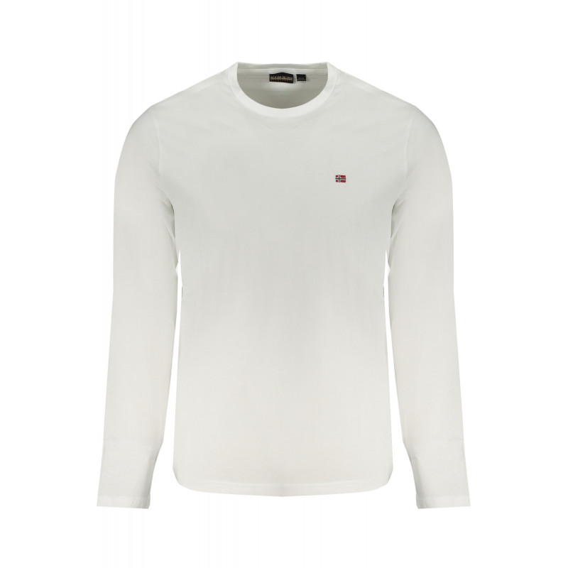 CAMISETA MANGA LARGA HOMBRE NAPAPIJRI BLANCO